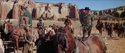 Come down from there,
you alien radical! - The Hallelujah Trail