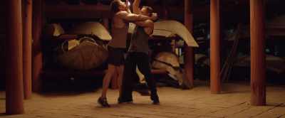 Come from the inside. Push up the chin. - Kickboxer: Vengeance