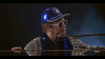 Come here. Come on, Mr. Bernie Taupin! - Elton John Live: Farewell from Dodger Stadium