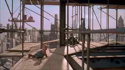 Come here, you little
ball of grief! - Baby's Day Out