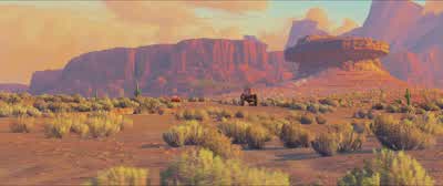 Come here, little tractor, come here. - Cars