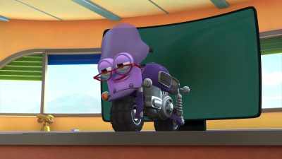 Come in, come in!
Take your seats. - Ricky Zoom