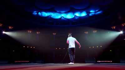 "Come in, Donald.
Probably wondering why you're here." - Russell Howard: Recalibrate