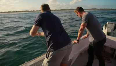 Come in here chris. - Shark Beach With Chris Hemsworth