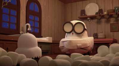 Come and look at my special pumpkin stew
I've been making. - A Go! Go! Cory Carson Halloween