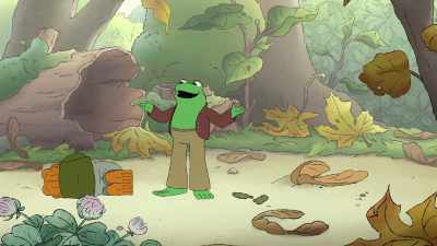 Come now, Toad. It is not that bad.I am here with you. - Frog and Toad