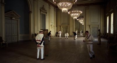 Come on Aubrey the old leg break - Chariots of Fire
