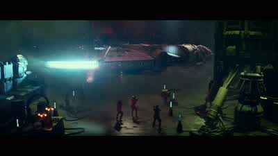 Come on, baby, don't let me down. - Star Wars: Episode VII   The Force Awakens