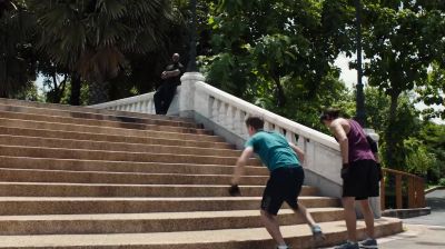 Come on back up. - Never Back Down: No Surrender
