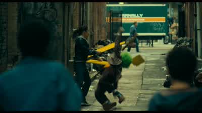 Come on, beat his ass up. - Joker