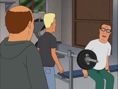 Come on, Bill,
you're up. - King of the Hill