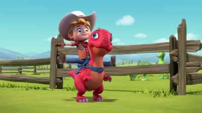 Come on, Blitz! It's Veloci-time! - Dino Ranch
