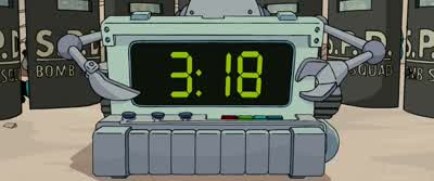 Come on, bomb-disarming robot. - The Simpsons Movie