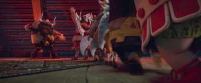 Come on you call
that a cha-cha line? - Vic the Viking and the Magic Sword