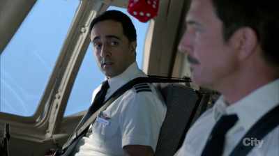 Come on, Captain, ask her
out. She's your sky-mate. - LA to Vegas