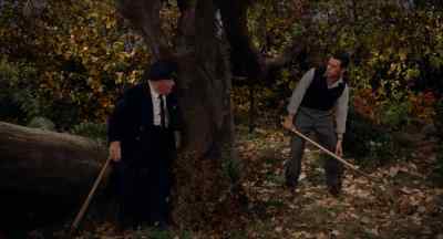- Come on, Captain, off with your coat.
- Who, me? - The Trouble with Harry