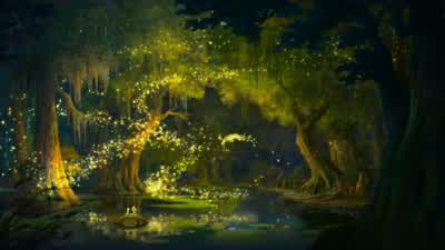 Come on cher Just follow the bouncing butt - The Princess and the Frog