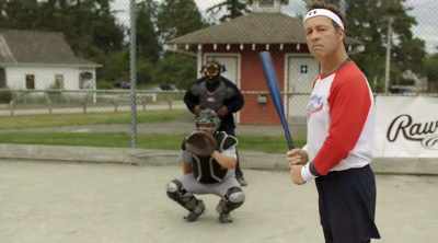♪ Come on, come on
Catch me if you can ♪ - Benchwarmers 2: Breaking Balls