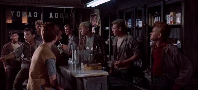 Come on Cut the frabberjabber Grab some readin' matter - West Side Story