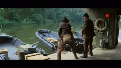 Come on Dad Come onWhat about the boatWe're not going on the boat - Indiana Jones and the Last Crusade