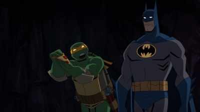 Come on, dude,
you can't fight crime - Batman vs Teenage Mutant Ninja Turtles