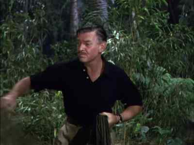 Come on, get around there.
Get a move on, man. - Mogambo