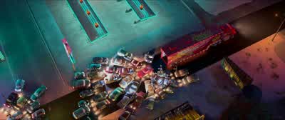 - Come on, get in the trailer. - Cars