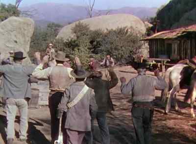 Come on, get on up
to that trough there! - The Duel at Silver Creek