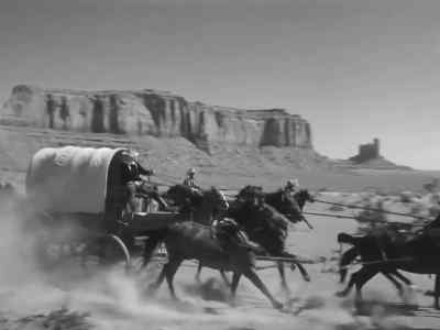 Come on, get the horses
up behind there. - Fort Apache