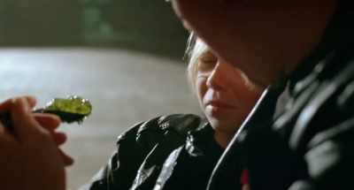 - Come on, give it to the kid!
- No, I don't want it. - Jesus Shows You the Way to the Highway