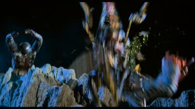 - Die. Die. - Come on. Go, go! - Keep moving. - Get out of here now. - Starship Troopers