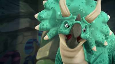 Come on, guardians-in-training,
help me save the savannah. - Gigantosaurus