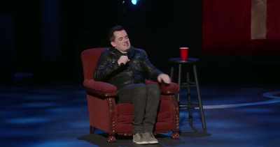 Come on, have a little sit-down wee." - Jim Jefferies: Freedumb