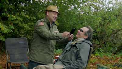 Come on.
- HE LAUGHS - Mortimer & Whitehouse: Gone Fishing