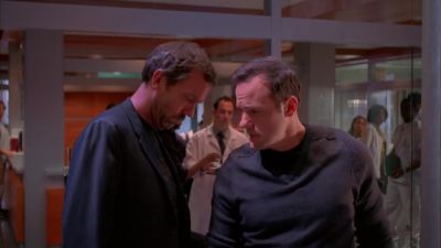 - Come on.
- He's not! - House