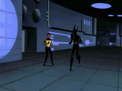 - Come on.
- Hold it. - Batman Beyond