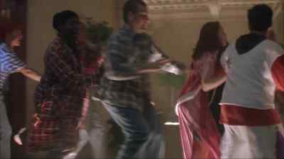Come on! Hurry! Get
to the chapel! - Night of the Demons 2