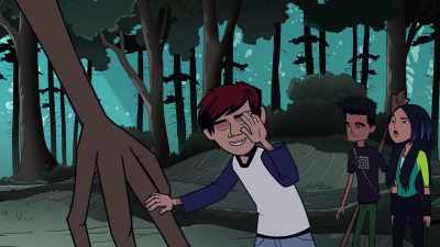 - Come on, hurry! Ow!
- [buzzing] - The Hollow
