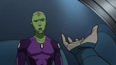 Come on. If the dark circle is here,
we don't have very much time. - Legion of Super-Heroes