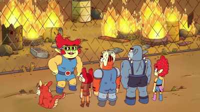 Come on, if we wanna get by
the guard - ThunderCats Roar