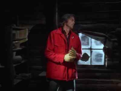 Come on in Boomer, you're safe now. - Further Adventures of the Wilderness Family