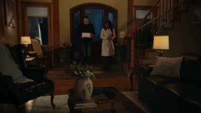 Come on in, sit.
(April chuckles) - Magic in Mistletoe