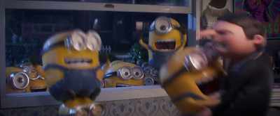 - Come on in.
- [speaks Minionese] - Minions: The Rise of Gru