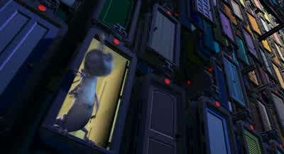 Come on it slides it slides - Monsters, Inc