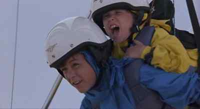 Come on! It's just like
a roller coaster. - 3 Ninjas Kick Back