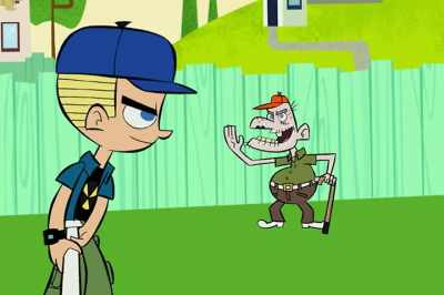 Come on, Johnny!
A home run wins the game! - Johnny Test