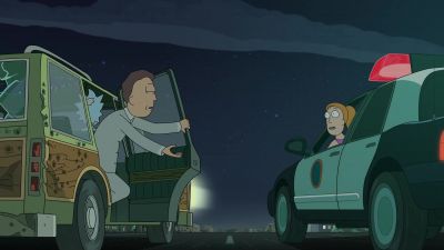 - Come on. Jump.
- Why? - Rick and Morty