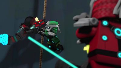 Come on. Just a little to the left! - Ninjago: Masters of Spinjitzu