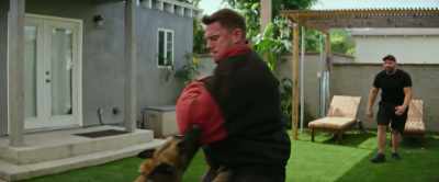 -Come on, just get it.
-[Nuke barks] - Dog