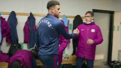 -Come on, lads!
-[indistinct shouting] - All or Nothing: Manchester City
